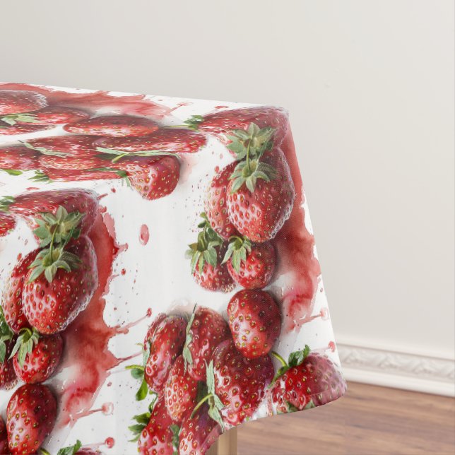 Strawberry Themed Tabeltuch-Wohngestaltung Tischdecke (Beispiel)