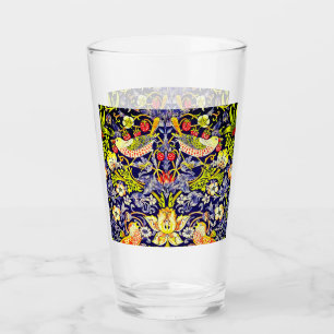 Strawberry Thief Birds William Morris Glas