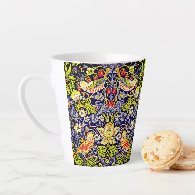 Strawberry Thief Birds William Morris Milchtasse (Beispiel)