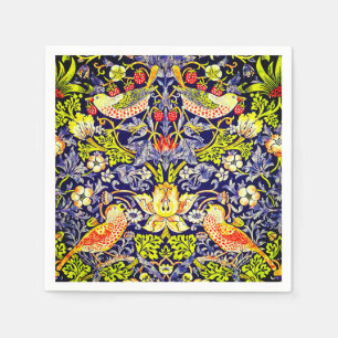 Strawberry Thief Birds William Morris Serviette