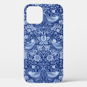 Strawberry Thief Blue Monotone, William Morris Case-Mate iPhone Hülle