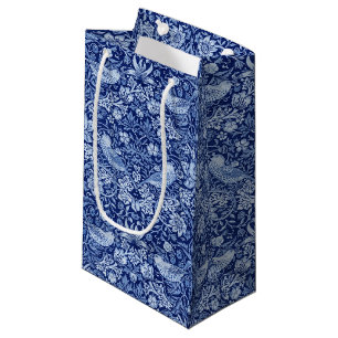 Strawberry Thief Blue Monotone, William Morris Kleine Geschenktüte