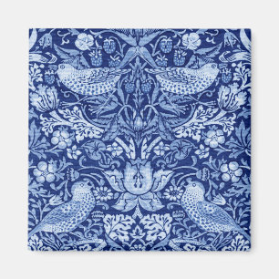 Strawberry Thief Blue Monotone, William Morris Magnet