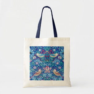 Strawberry Thief Blue, William Morris Tote Bag Tragetasche