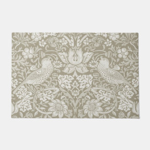 Strawberry Thief Ivory, William Morris Fußmatte