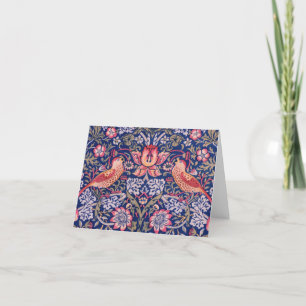 Strawberry Thief von William Morris Dankeskarte
