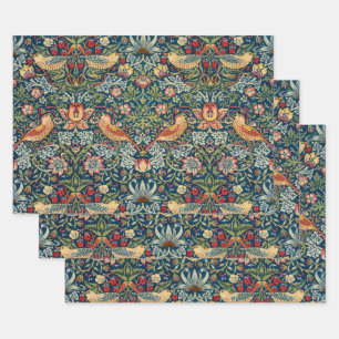 Strawberry Thief von William Morris Geschenkpapier Set