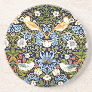 Strawberry Thief von William Morris Getränkeuntersetzer