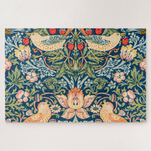 Strawberry Thief (von William Morris) Jigsaw Puzzl