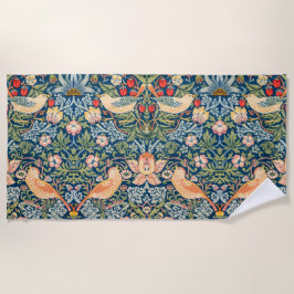 Strawberry Thief (von William Morris) Strandtuch