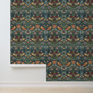 Strawberry Thief von William Morris Tapete