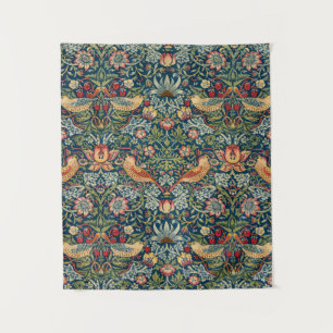 Strawberry Thief von William Morris Wandteppich