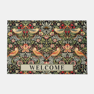 Strawberry Thief William Morris personalize Fußmatte
