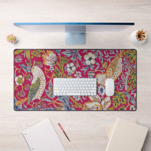 Strawberry Thief, William Morris Schreibtischunterlage