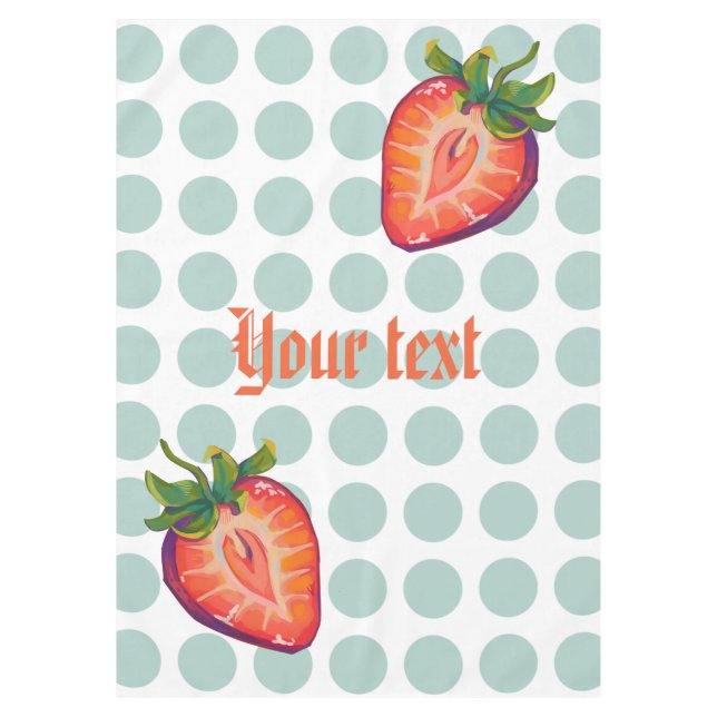 Strawberry  tischdecke (Vorderseite)