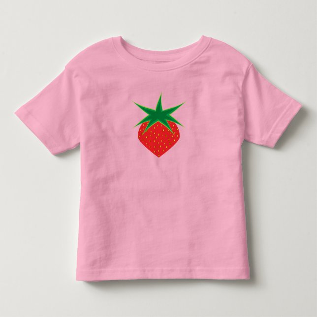 Strawberry Toddler T - Shirt (Vorderseite)