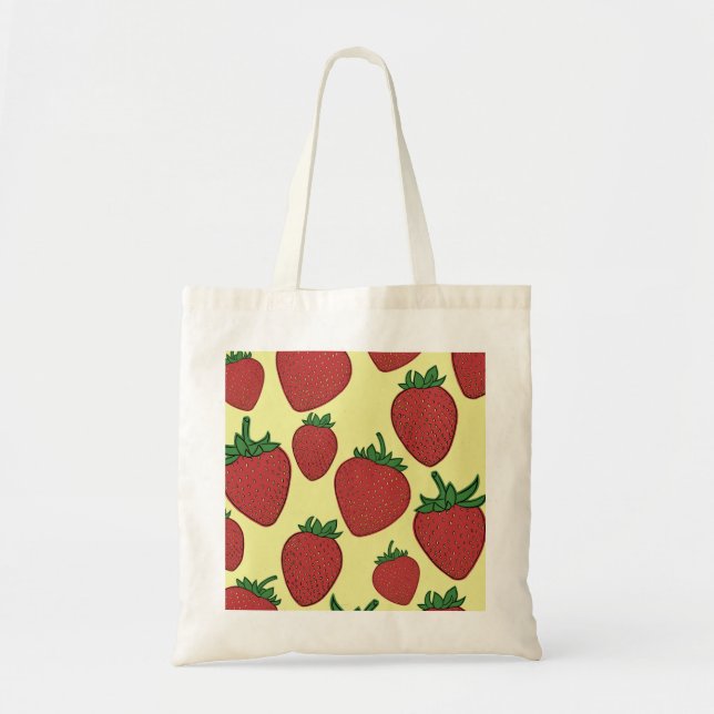 Strawberry Tote Bag (Devant)
