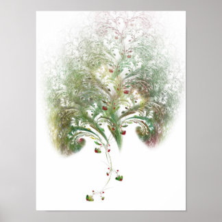 Strawberry Tree Fraktal Poster