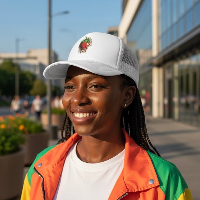 Strawberry Trucker Hat Truckerkappe (Von Creator hochgeladen)