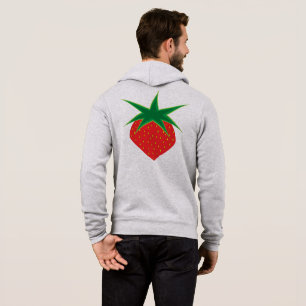 Strawberry Unisex Zip Hoodie