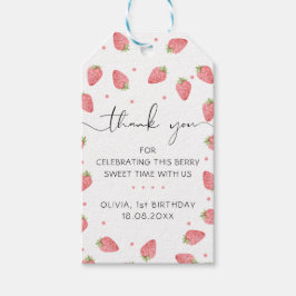 Strawberry Vielen Dank Berry Favor Geschenkartikel Geschenkanhänger