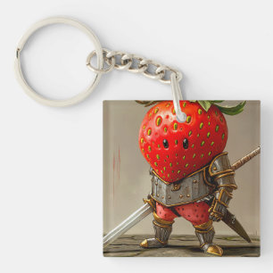 Strawberry Warrior Schlüsselanhänger