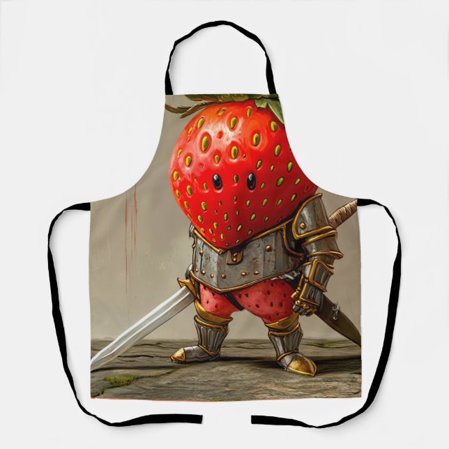 Strawberry Warrior Schürze (Vorderseite)