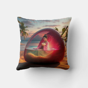 Strawberry Waterlilly Princess & Lila Neon Dream Kissen