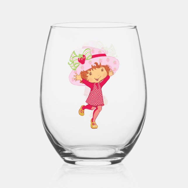 Strawberry Weinglas Ohne Stiel (Vorderseite)