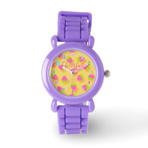 Strawberry Yellow Armbanduhr