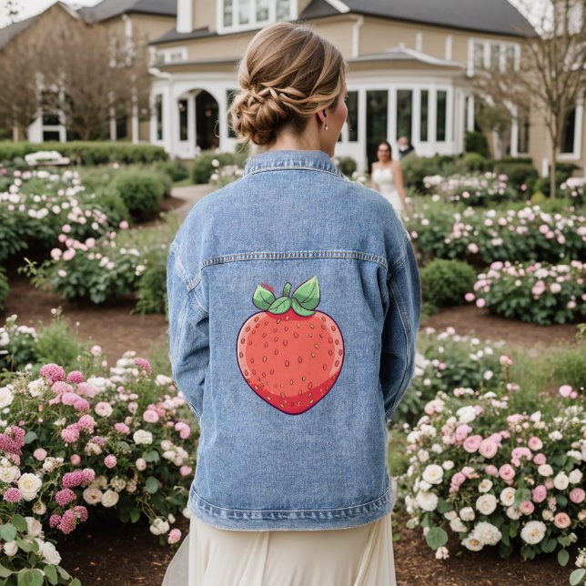 Strawbs Jeansjacke (Hochzeit Rückseite)