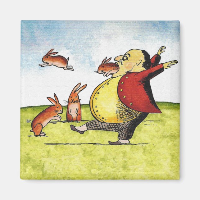 Stray Hares Magnet (Vorne)