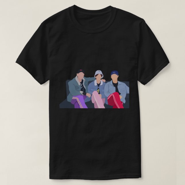 Stray Kids 3racha Chans Room 100. Episode Stick T-Shirt (Design vorne)