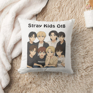 Stray Kids Anime Graphic  Kissen
