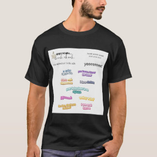 Stray Kids Iconic Lines skz Texte Value Pack Gree T-Shirt