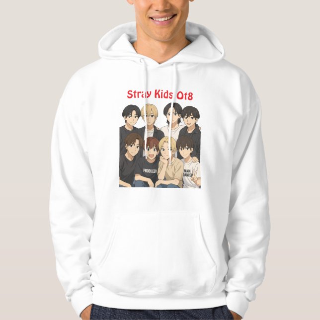 Stray Kids Ot8 Hoodies (Vorderseite)