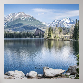 Strbske Pleso, Hohe Tatra, Slowakei, Poster