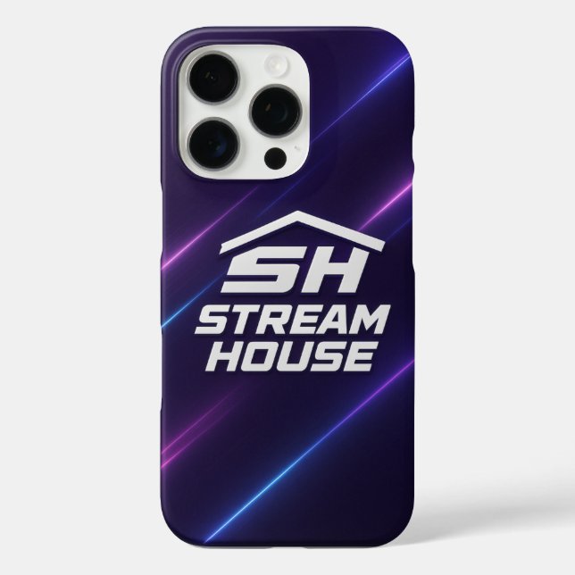 Stream House iPhone 16 Pro Hülle (Rückseite)