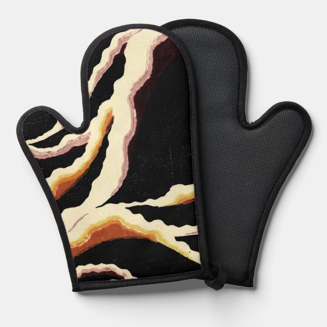 Streamers Decorative Design 1902 Ofenhandschuh (Vorderseite/Rückseite)