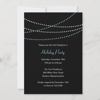 Streaming Lights Invitation Fête de Fêtes