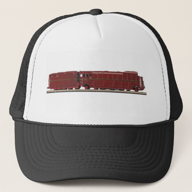 Streamlines Dampflokomotive BR 05 Hat Truckerkappe (Vorderseite)