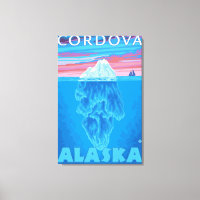 Strecke Iceberg - Cordoba, Alaska