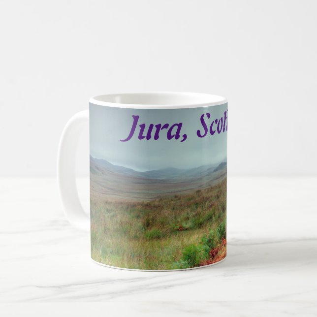 Strecke Isle of Jura, Schottland Kaffeetasse (Vorderseite Links)