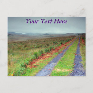 Strecke Isle of Jura, Schottland Postkarte