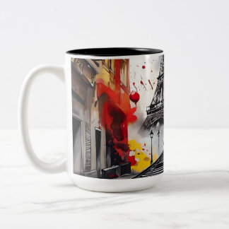 Street Art Becher "Urban Dreams" PARIS Zweifarbige Tasse