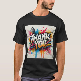 Street Art Danke Mens T-Shirt