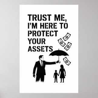 Street Art Insurance Poster – Modern Financial Pro