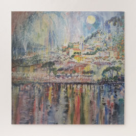 Street Art Malerei Italien Imitate Canvas Print