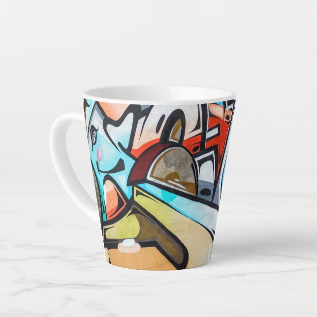 Street art / Mural Milchtasse (Linke Ecke)