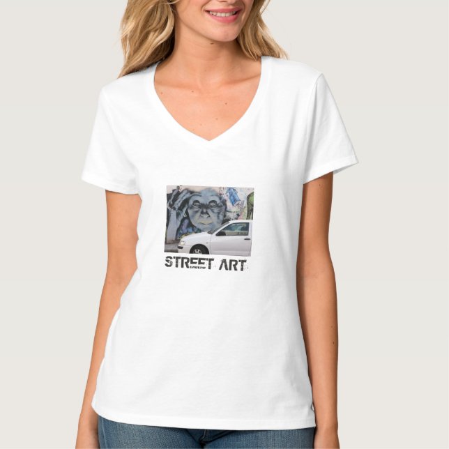 Street Art of Las Palmas Fortune Teller Car T-Shirt (Vorderseite)